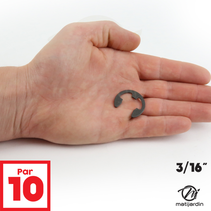 Circlips 3/16". x10