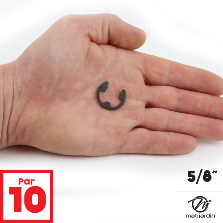 Circlips 5/8". x10