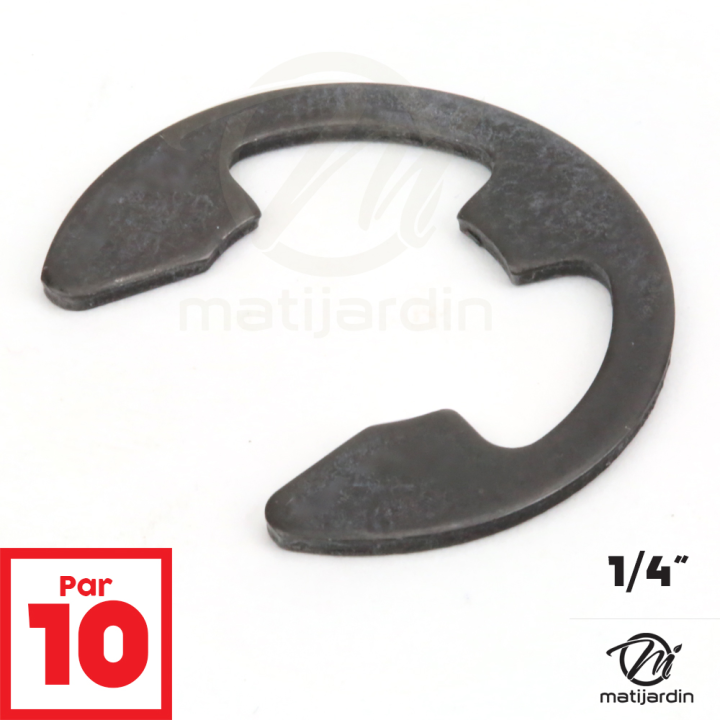 Circlips 1/4". x10