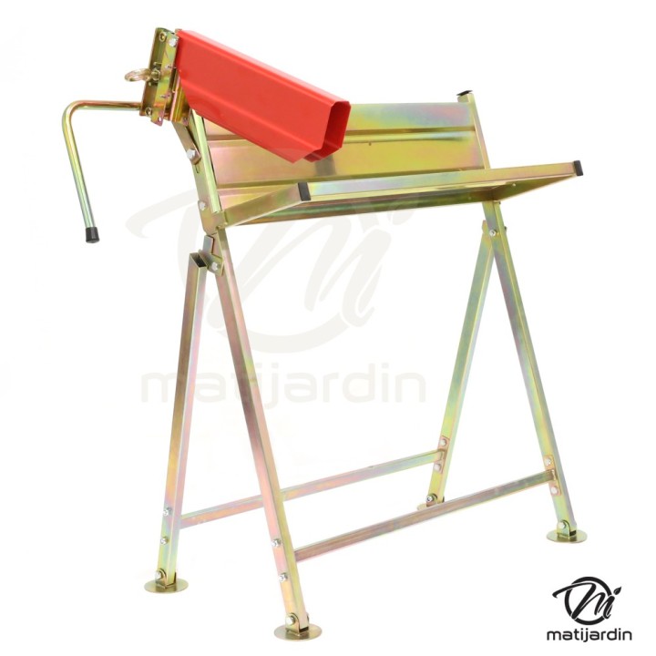Chevalet à bûches pliable pour tronçonneuse