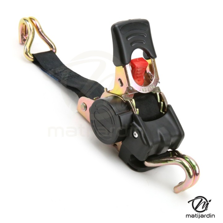 Sangle avec enrouleur. Longueur 1,8 m