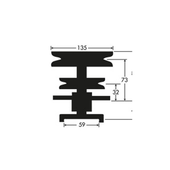 Corps et palier de lame pour AYP / Roper 136819
