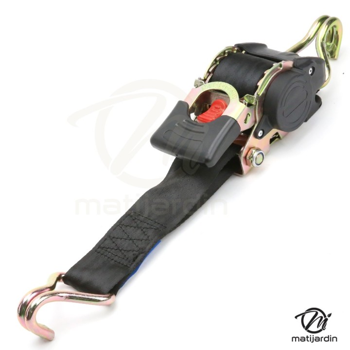 Sangle avec enrouleur. Longueur 3 m