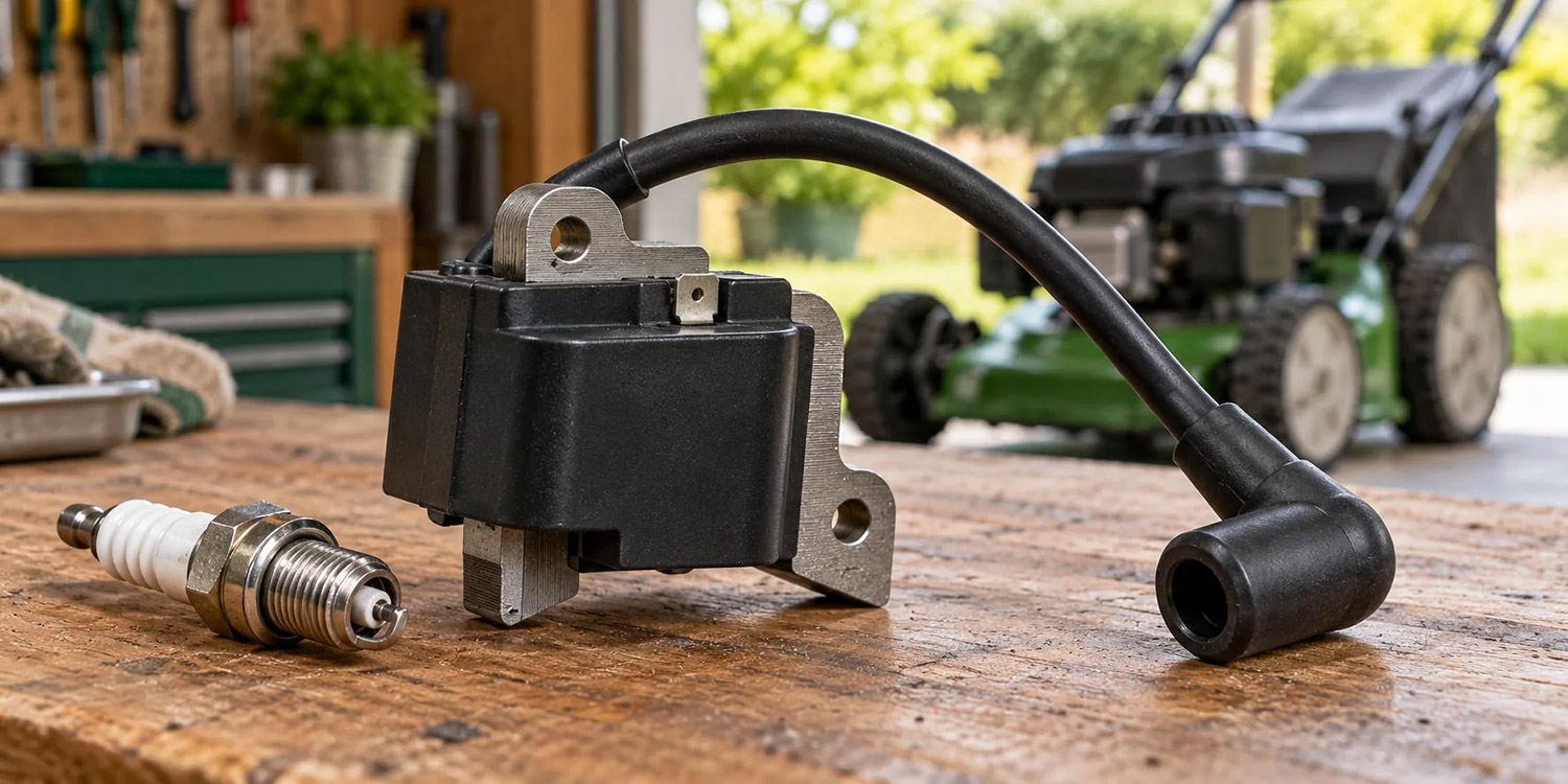 Bobine d'allumage en motoculture : symptômes, test et remplacement