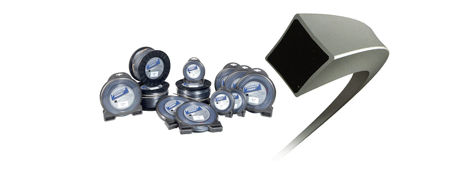 Tout savoir sur les fils débroussailleuse Titanium carrés !