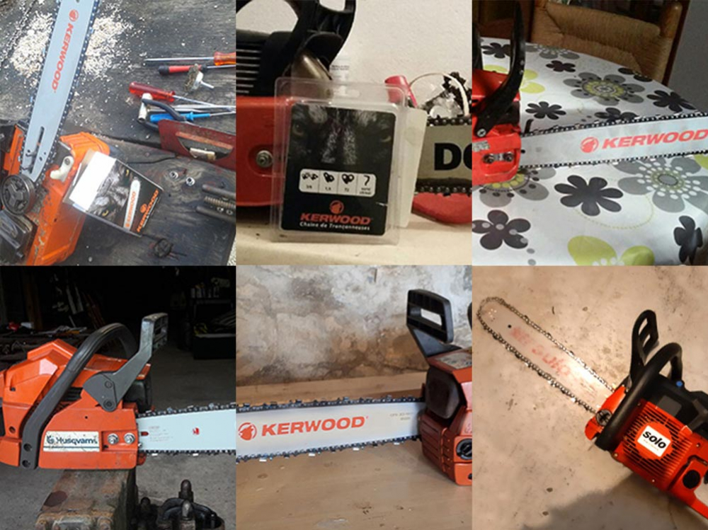 Nos chaines Kerwood mises en situation !