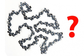 Comment trouver le nombre de maillons de votre chaîne tronçonneuse ?